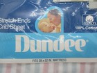 Dundee Baby Toddler Crib Fitted Sheet Vintage   slightly Irregular 