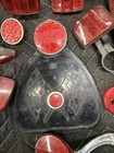 Lot Of Vintage Bicycle Reflectors And Mud Flap Schwinn 