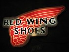 Vintage Red Wing Shoes Boots Large Advertising Lighted Shoe Store Sign 31 x21 x5