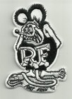 Officially Licensed Ed  big Daddy  Roth Rat Fink  Patch Black