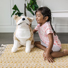 Melissa   Doug Giant English Bulldog - Lifelike Stuffed Animal  nearly 2 Feet Ta