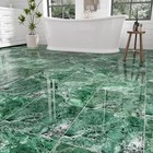 -pack Sq ft Peel And Stick Floor Tiles Vinyl 12x12 Inch 30 Polish Green Marble