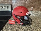 Riddell Speedflex Football Helmet Matte Red W  Black Facemask X Large Xl New  