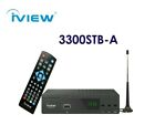 Iview 3300stb-a Tv Digital Converter Box W  Antenna  Clock   Dvr Recording