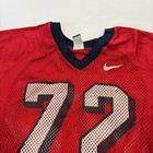 Game Worn Used Fresno State Bulldogs Football Jersey Nike Xl  72
