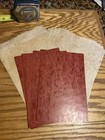 Vintage Letterpress Printing Tympan Paper   Red Press Board For 5x8 Kelsey Ttop