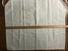 Stamped For Embroidery White Apron Holiday-themed Design Snowman Onsled