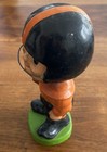 Vintage 1960 s Football Head Nodder Bobblehead Brown orange  Oregon St  Beavers
