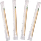 S m Wood Bamboo Mint Individually Wrapped Toothpicks 2 5 Inch Pack 1000