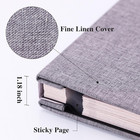 Large Self Adhesive Photo Album 40 Pages For 4x6 5x7 8x10 Scrapbook Diy Grey