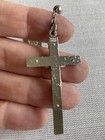 Vintage Sterling Diroma Crucifix Rosary Beads Catholic Christian Spiritual 