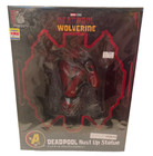 Deadpool Wolverine Happy Kuji Prize A Dead Pool Figure Bust-up Statue New
