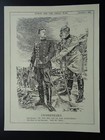 1939 Vintage Print Ww1 - The Great War - Unconquerable The Kaiser   Belgian King