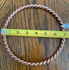 Tensor Ring  144mhz  Sacred royal Cubit  Emf Mitigation  4 Gauge   Brazed   