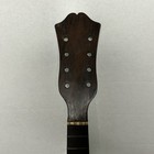 Antique Vtg Mandolin Bowl Back Mother Of Pearl Inlay Butterfly Moth Needs Repair