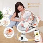 5 Speed Baby Swing Rocker Featuring 10 Lullabies Remote Controller   Touch Panel