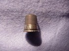  Gsc goldsmith Stern Co sterling Thimble 1930 s sz 5  dd 