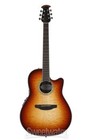 Ovation Celebrity Standard Exotic Mid-depth Acoustic-electric Guitar - Cognac