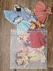 Paper Doll Vintage Lot Teen Time Dolls  Varios Clothes And Assessories