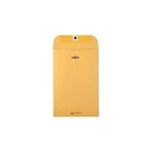 Quality Park Clasp Envelope  55 6 X 9 28lb Brown Kraft 100 box 37855