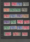 1937 Kgvi Coronation Omnibus Of 49 Countries  83 Stamps M u