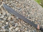 Handmade Custom Wakizashi Tanto   Full Tang   High-carbon Steel  leather Rapped
