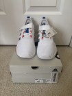 Adidas Racer Tr23 El K White Black Id7920 Girls Sneakers Size 4 5 New