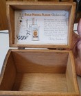 Vtg Gold Medal Flour Betty Crocker Wooden Dovetail Recipe Box  With Insert