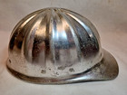 Vintage Fibre-metal Superlite Aluminum Hard Hat Construction Safety Helmet