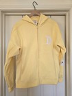 Disneyland Zip Up Hoodie jacket  Yellow  new With Tags   Choose Your Size 