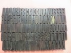 Letterpress Wood Type 120 Point Approx  115 Pieces Mostly Complete