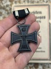 Fine Ww1 German Military Book   Iron Cross Medal Award