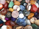2000 Carat Lots Of Size  6 Tumbled Polished Gemstones   A Free Faceted Gemstone