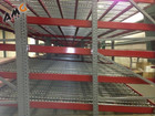 Teardrop Pallet Rack Industrial Heavy Duty Storage W  Roller Gravity Shelving