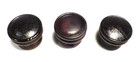 Vintage U s apex 7b Or Early Silver Marshall Console   Set Of 3 Wood Screw Knobs