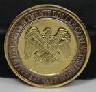 Westward Ho   20 Las Vegas Casino Silver Gaming Token - 24k Hge   999 Fine Toned
