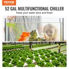 Aquarium Chiller Hydroponic Water Chiller 1 10 Hp 52 Gal Fish Tank Cooler