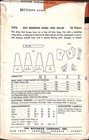 Very Rare Vintage 1950s Pyramid Midriff Dress Sewing Pattern 7272 Bust 32 Uc Ff