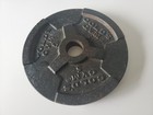 5lb Vintage Gold   s Gym Standard 1  Hole Barbell Weight One Plate Only