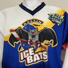 Vtg Rare Austin Ice Bats Mesh Hockey Jersey Medium Projoy Ahl Texas Stars Nhl