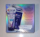 Crest 3d White Brilliance Teeth Whitening Strips Box Kit Toothpaste Mint New