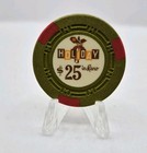 Holiday Hotel Casino Reno Nevada 1960  25 Casino Chip N4051  circulated