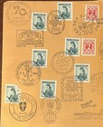 Austria - Cover With 23 Different Special Vienna Cancels From 1959-60