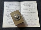 Wwi German Original Milit  rpass Nilson Inf Reg 168 - Somme