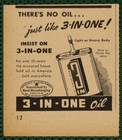 3-in-one Oil Metal Tin Can Squeaky Doors Wheels Vintage Print Ad Lot 5 Pcs 1946