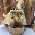 Old Lot Of 3 Ken Arensbak Trolls Smoky Mountains As-is Pinecone Walnut Damage