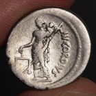 Dioscuri Gemini Denarius 46bc Ancient Roman Republic Silver Coin Cordius Rufus