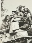 Vintage Wwi Us Army M1917 Light Tank Photo  raising Hell  Parade Renault Ft