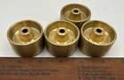4 Vintage Industrial Brass Roller Wheels Free Shipping Usa