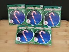 Lot Of 5pks- The Beadery Candy Canes Beaded Christmas Ornament Kit Each Makes 4